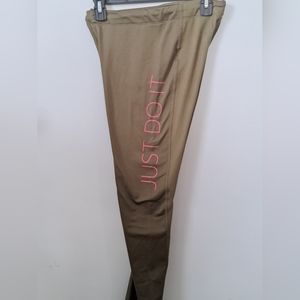 Nike army Green leggings